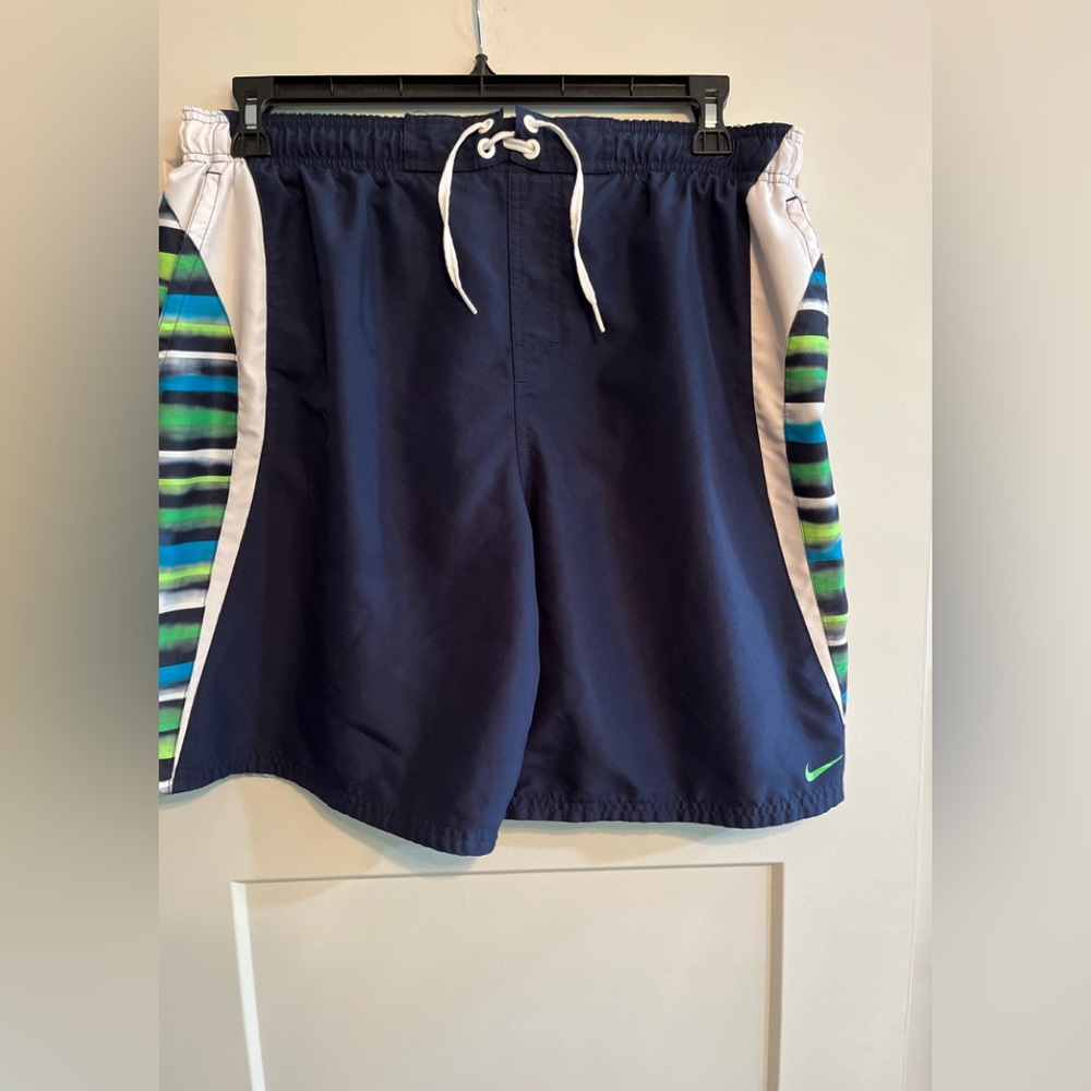 Nike Black and White Mesh Shorts